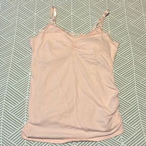 Jessica Simpson Maternity/nursing top. Light pink